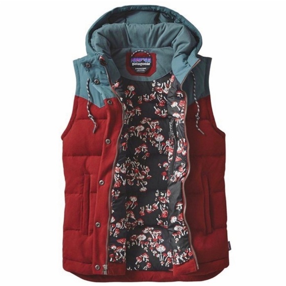 🍄Patagonia Women's Bivy Down Hooded Vest (Sz M) - Picture 1 of 11